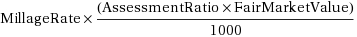 How to calculate property tax